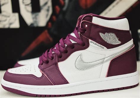 jordan 1 men's Bordeaux